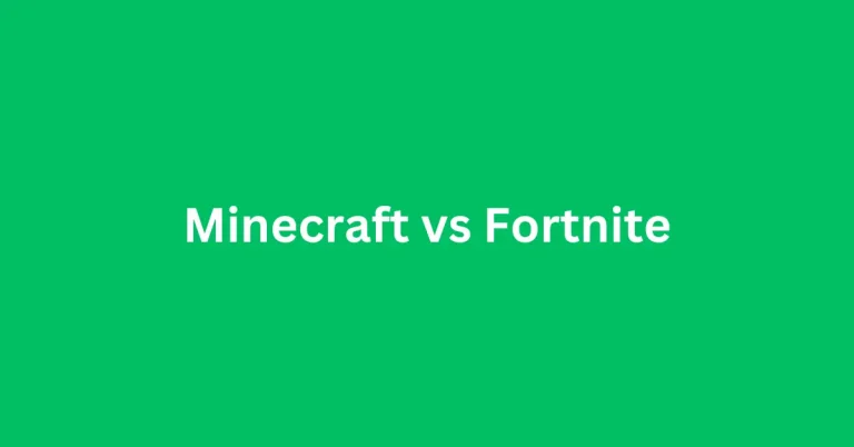minecraft vs fortnite